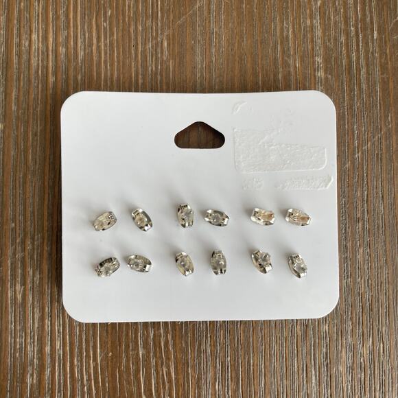 Claire's Woodland Creatures Earring Set of Six Pairs Squirrel, Owl, Raccoon NEW - Picture 3 of 3